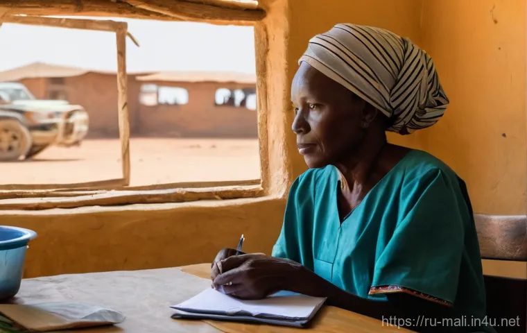말리에서의 의료 서비스 - **Prompt 2: Modern Urban Pharmacy in Bamako**
    "Inside a brightly lit, impeccably clean, and mode...